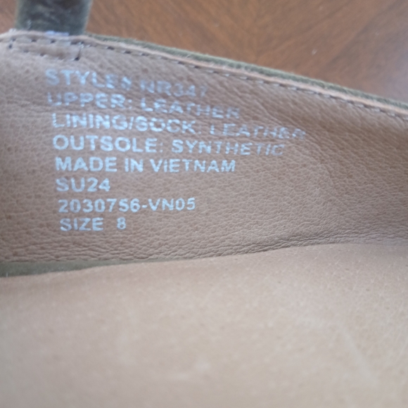 Madewell Olive Suede Mary Jane Flats - Picture 7 of 12